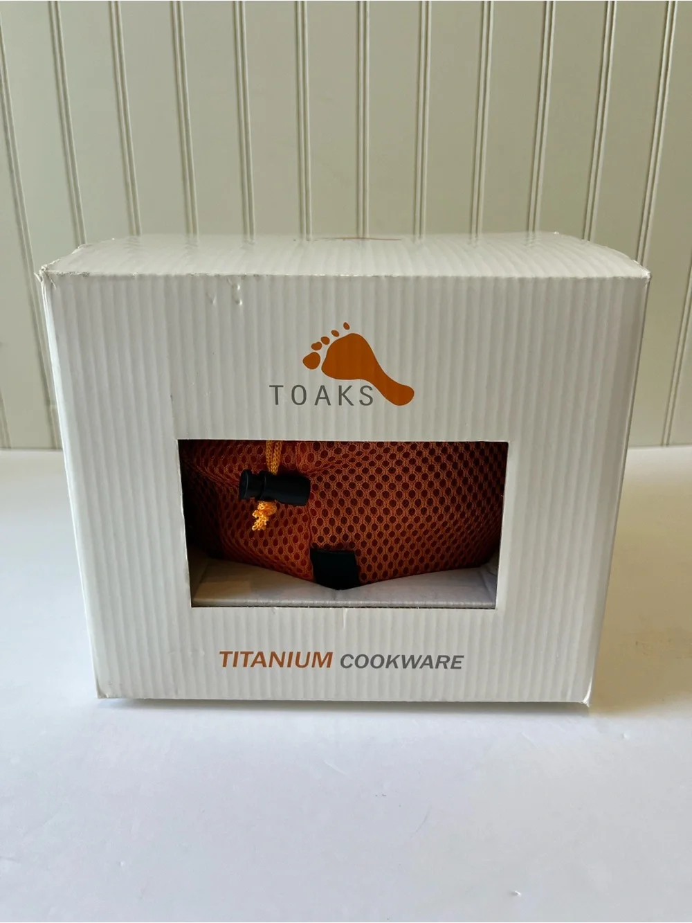 NEW TOAKS TITANIUM 1600ml POT W/ PAN & MESH STORAGE BAG-CAMPING/BACKPACKING-NIB - Picture 1 of 10